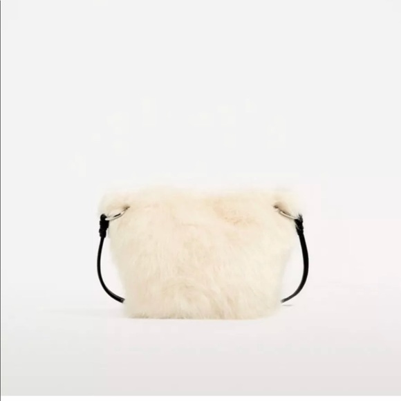 Zara faux fur crossbody bag - Picture 4 of 5